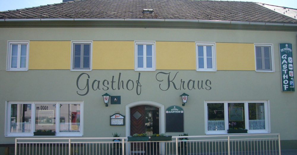 Der Gasthof Kraus von Außen